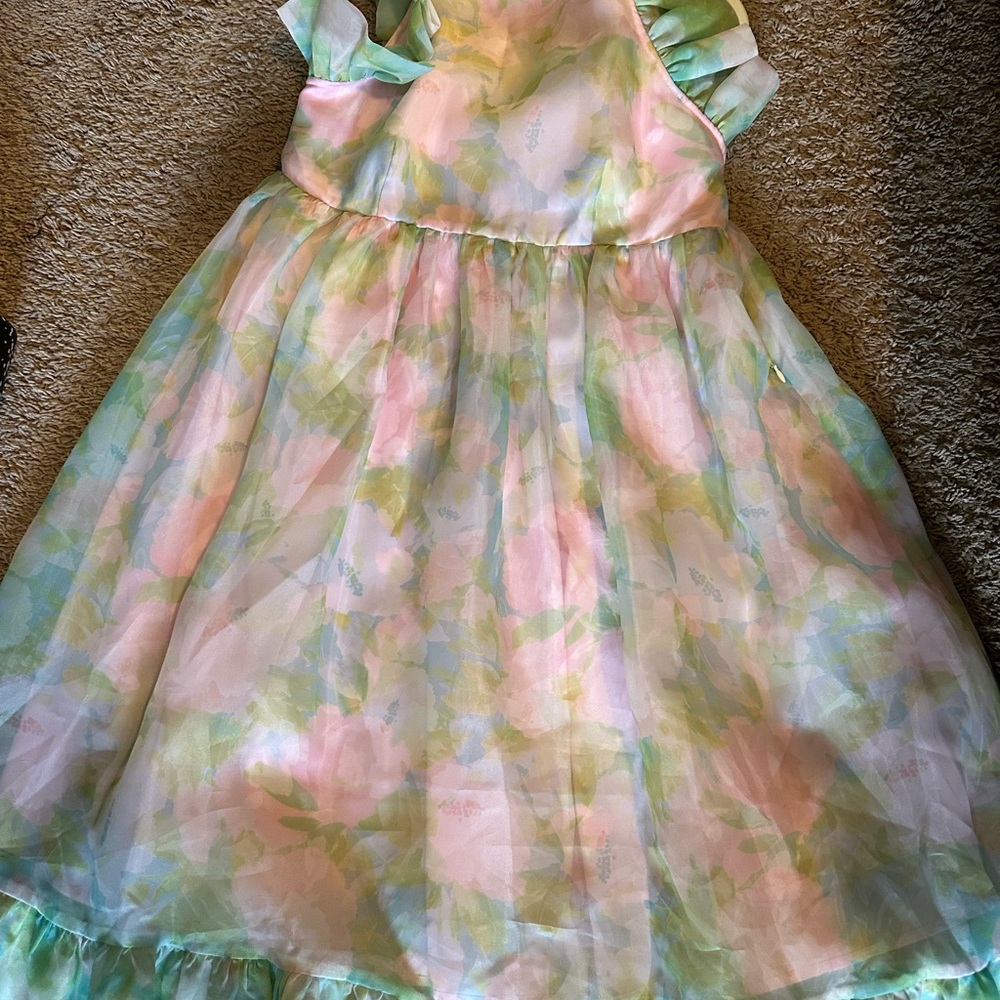 Pastel Ruffle women's Dress - Picture 2 of 3